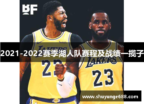 2021-2022赛季湖人队赛程及战绩一揽子